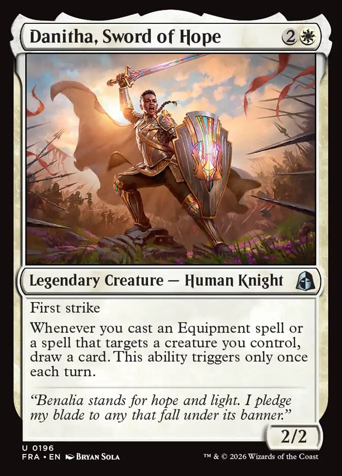 Danitha, Sword of Hope Foil