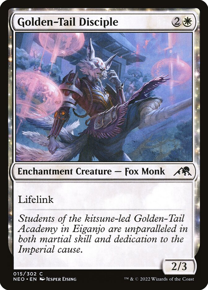 Golden-Tail Disciple Foil