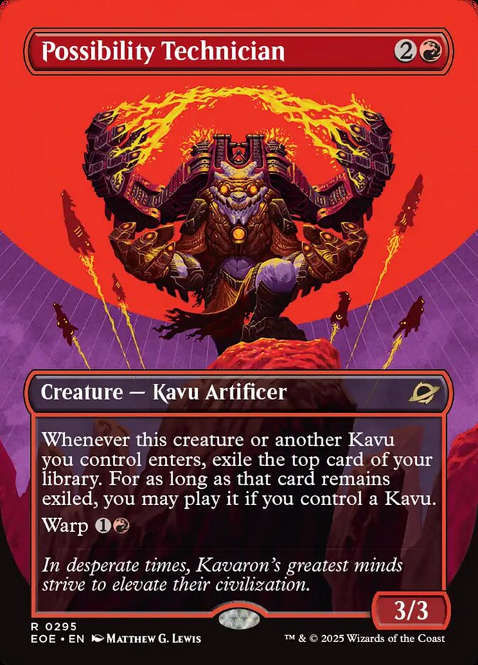 Possibility Technician Borderless Foil