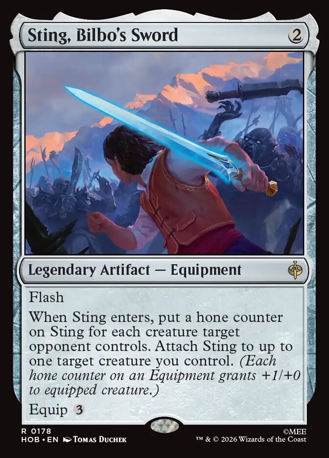 Sting, Bilbo's Sword Foil