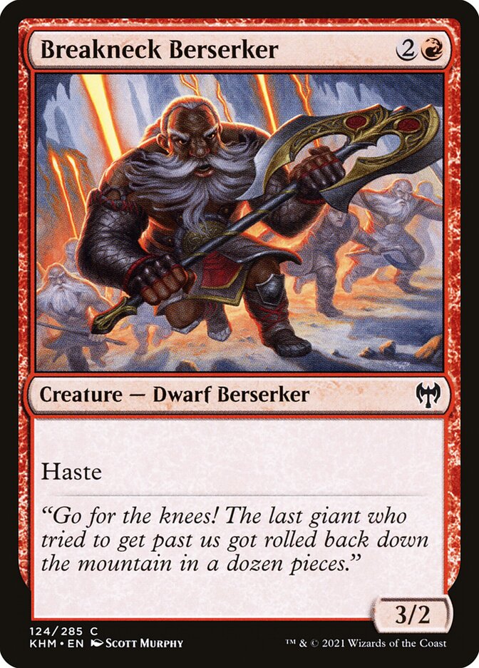 Breakneck Berserker Foil
