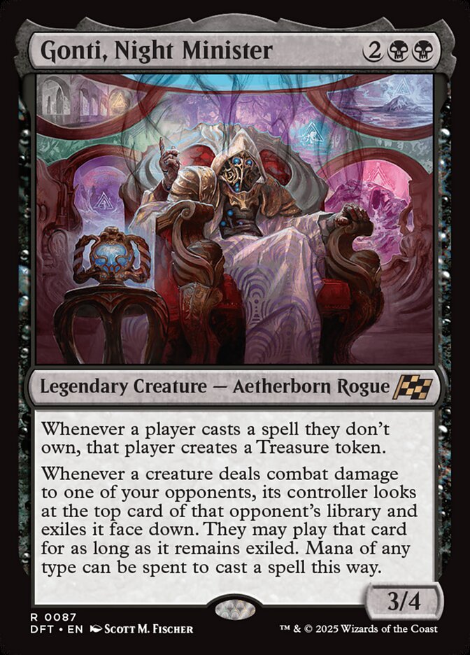Gonti, Night Minister Foil