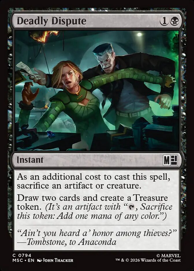 Deadly Dispute Foil