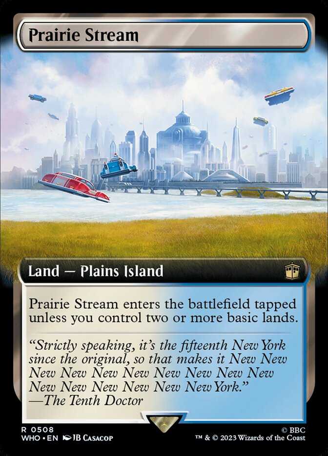Prairie Stream Extended Art