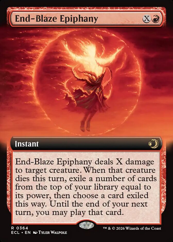 End-Blaze Epiphany Extended Art