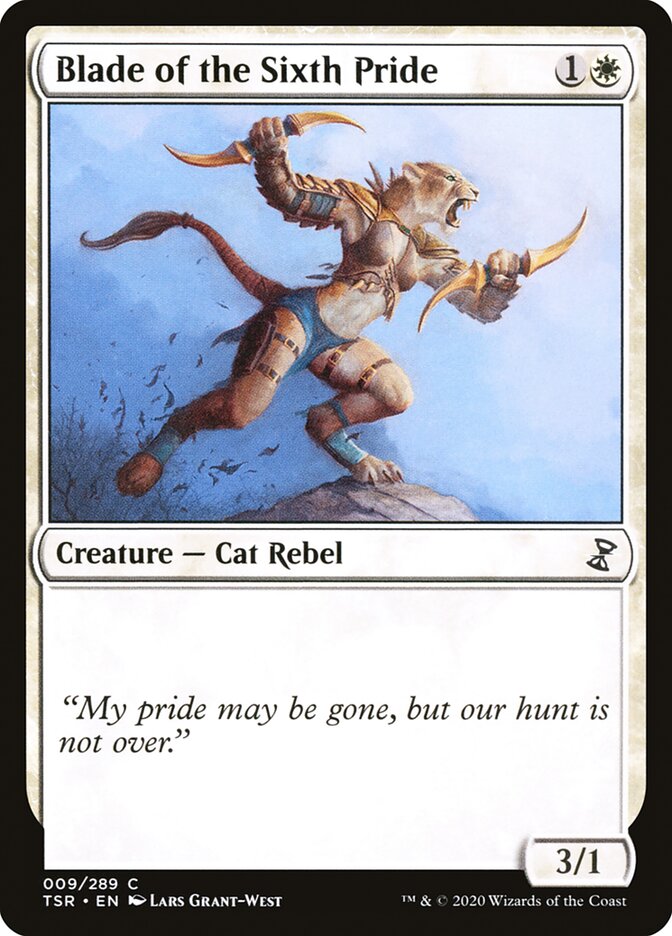 Blade of the Sixth Pride Foil