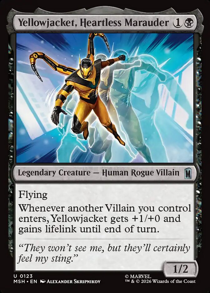 Yellowjacket, Heartless Marauder Foil