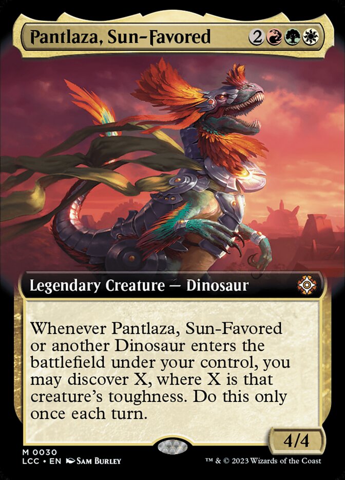 Pantlaza, Sun-Favored Extended Art