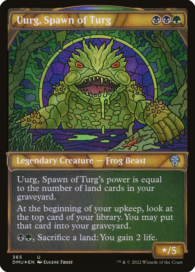 Uurg, Spawn of Turg Textured Foil