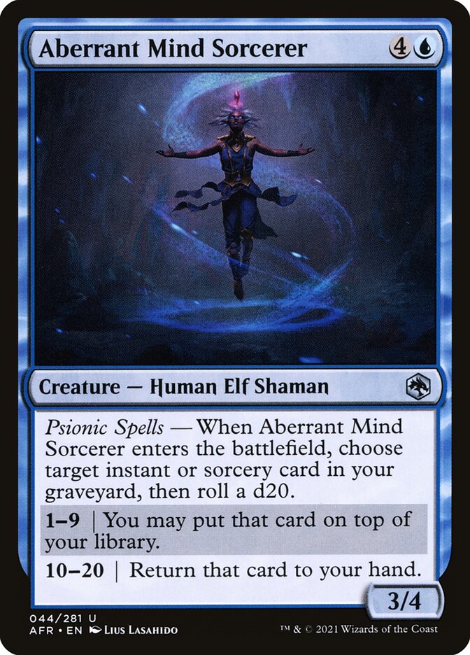 Aberrant Mind Sorcerer Foil