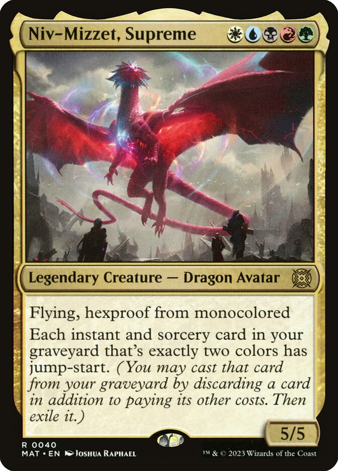 Niv-Mizzet, Supreme Foil