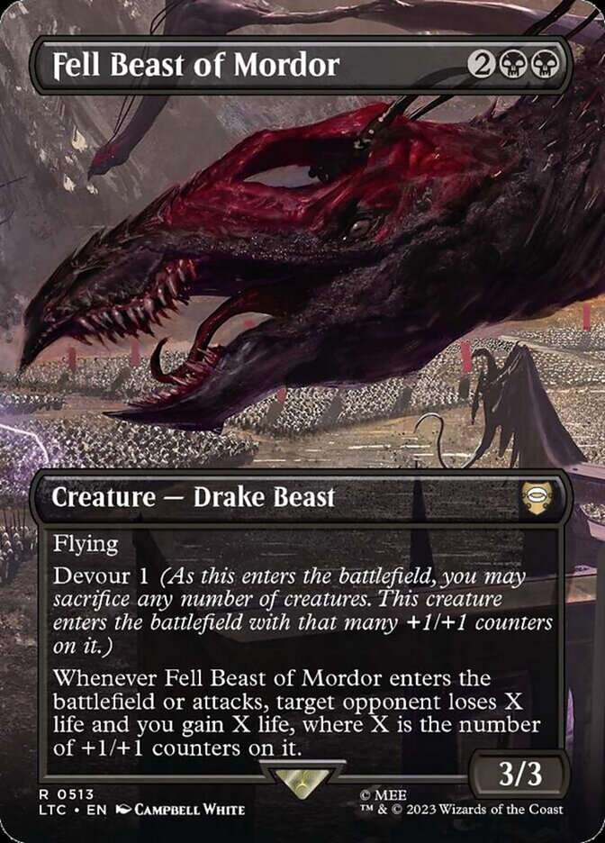 Fell Beast of Mordor Borderless