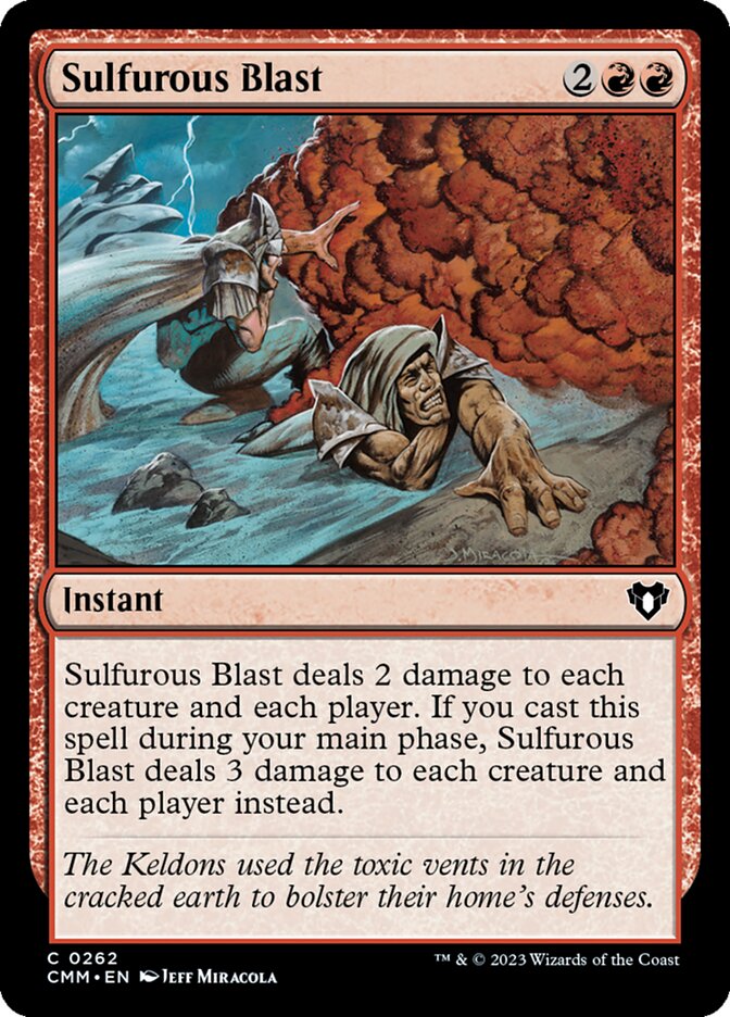 Sulfurous Blast Foil