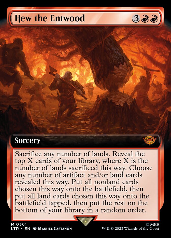 Hew the Entwood Extended Art