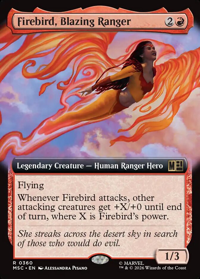 Firebird, Blazing Ranger Extended Art