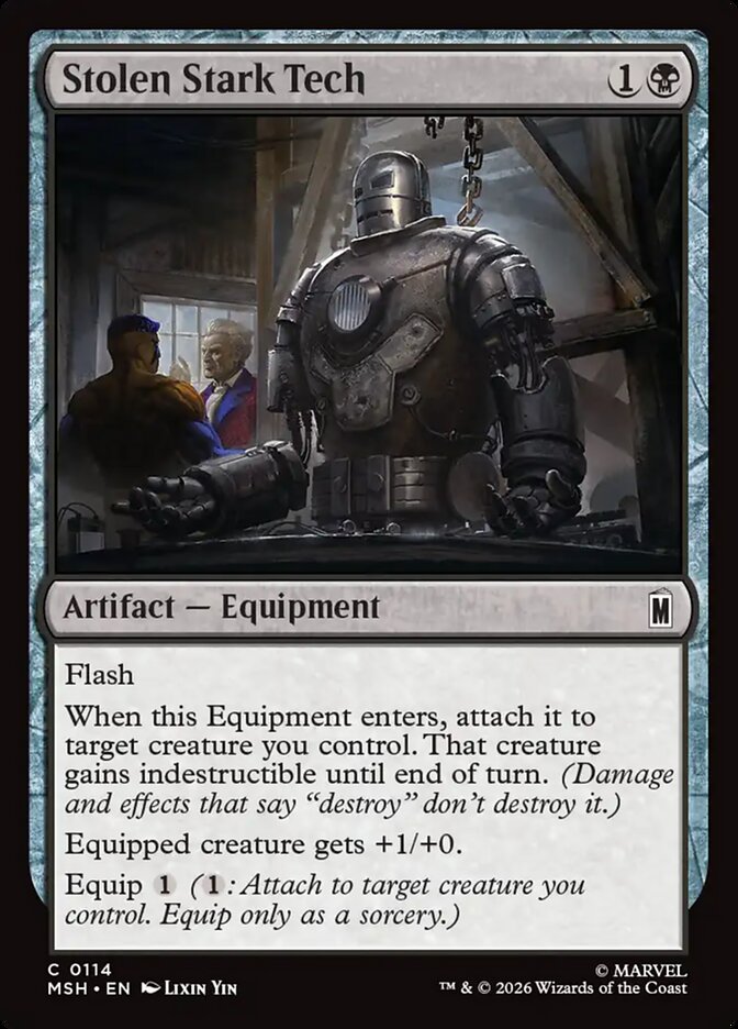 Stolen Stark Tech Foil