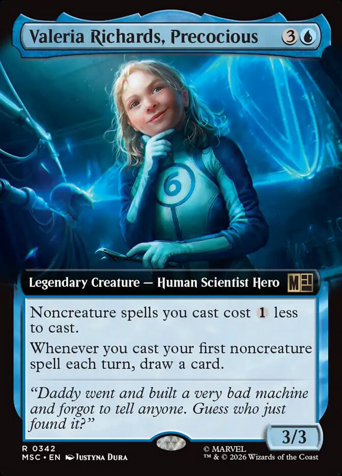 Valeria Richards, Precocious Extended Art