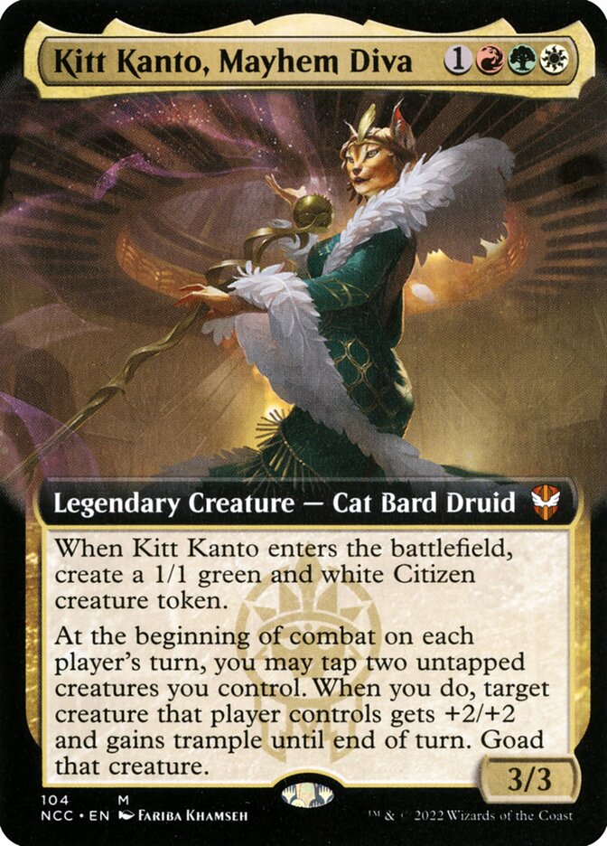 Kitt Kanto, Mayhem Diva Extended Art Foil
