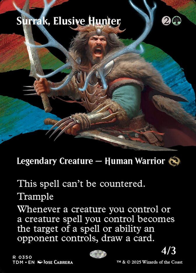 Surrak, Elusive Hunter Borderless Showcase