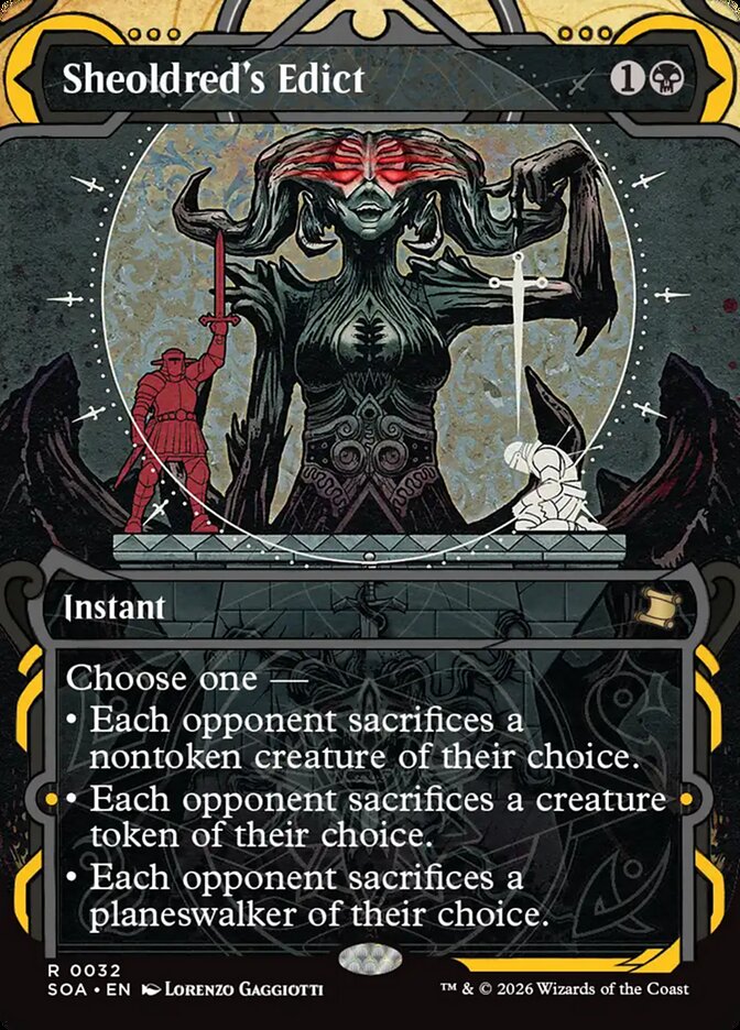 Sheoldred's Edict Foil