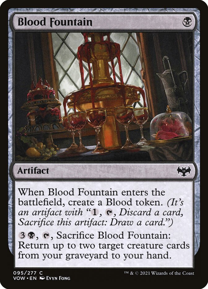 Blood Fountain Foil