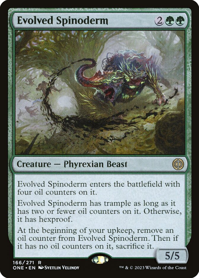 Evolved Spinoderm Foil