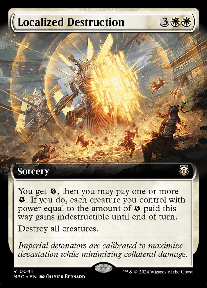 Localized Destruction Extended Art