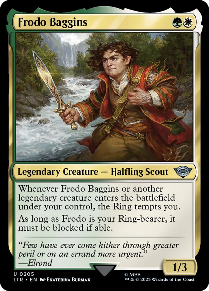 Frodo Baggins Foil