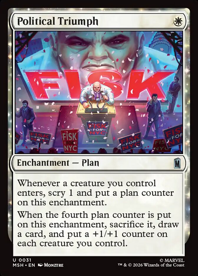 Political Triumph Foil