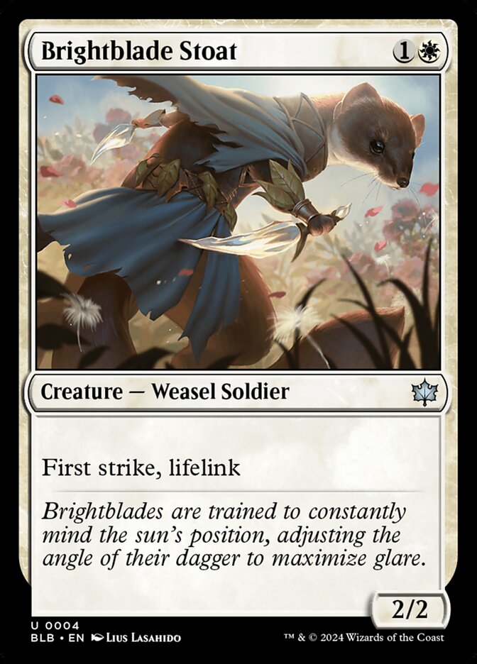 Brightblade Stoat Foil