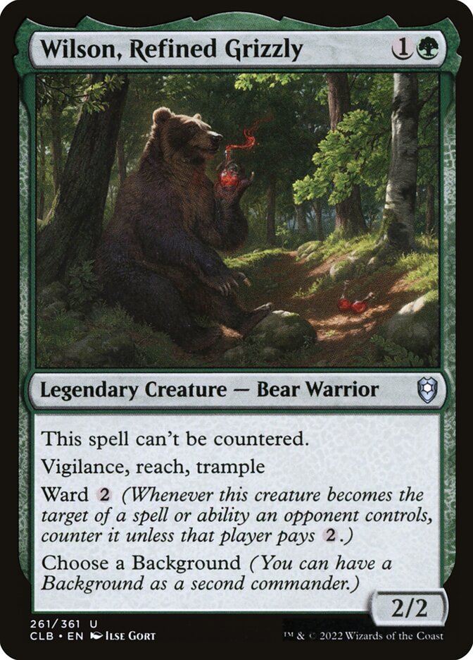 Wilson, Refined Grizzly Foil