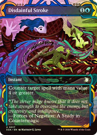 Disdainful Stroke Foil