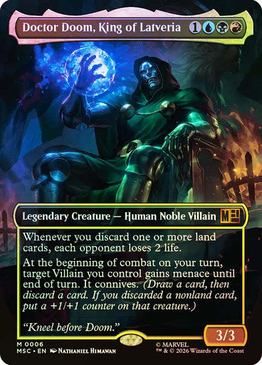 Doctor Doom, King of Latveria Foil