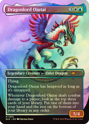Dragonlord Ojutai // Dragonlord Ojutai Secret Lair Borderless Foil