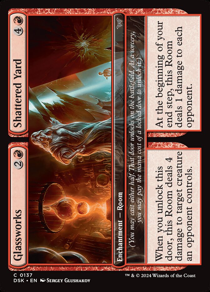 Glassworks // Shattered Yard Foil