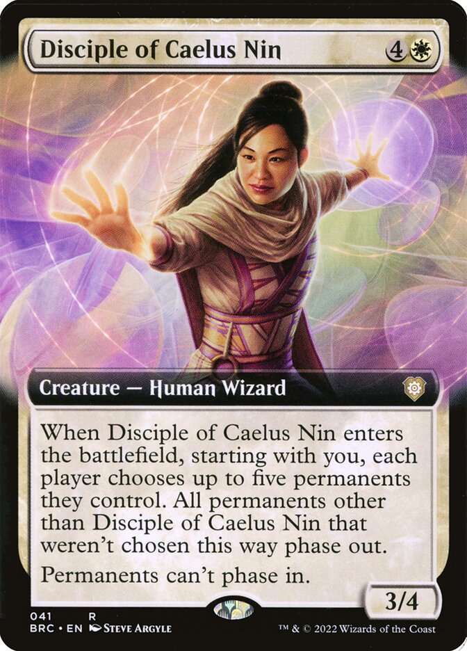 Disciple of Caelus Nin Extended Art