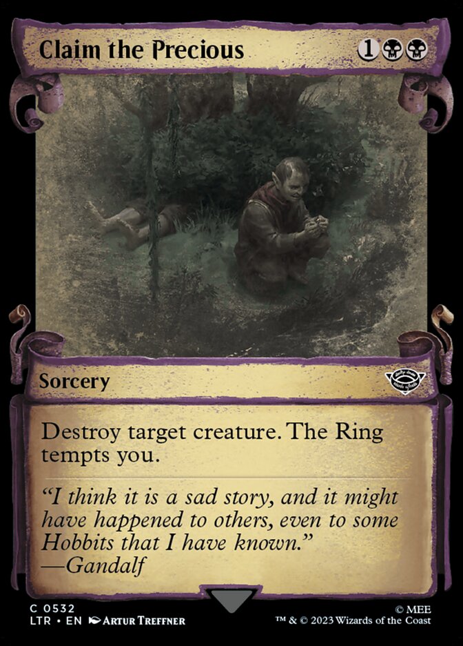 Claim the Precious Showcase