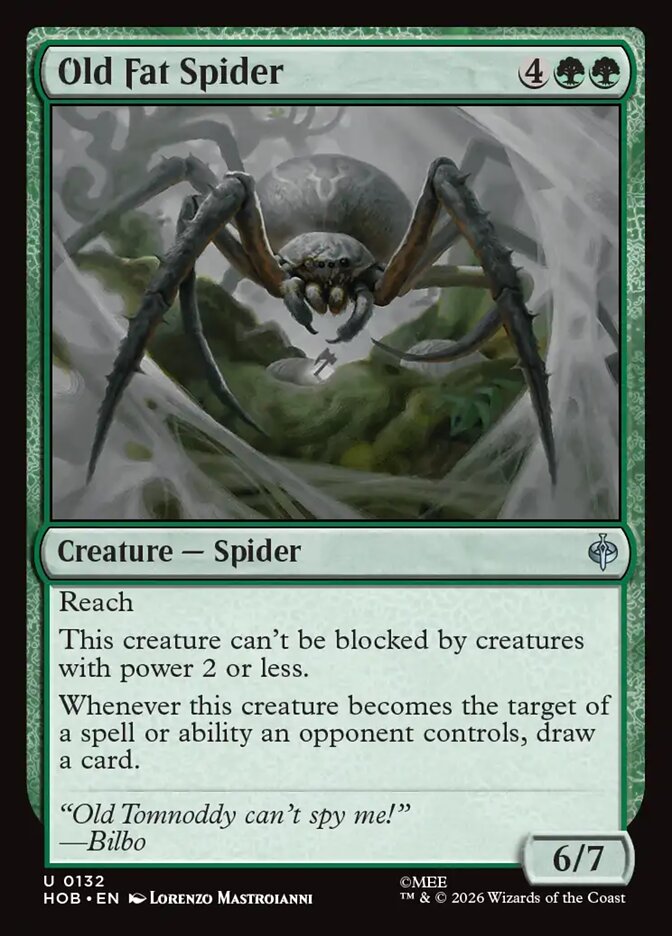 Old Fat Spider Foil