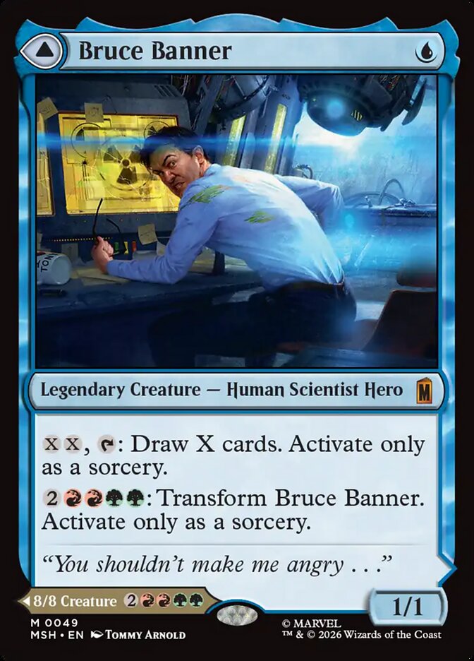 Bruce Banner // The Incredible Hulk Foil