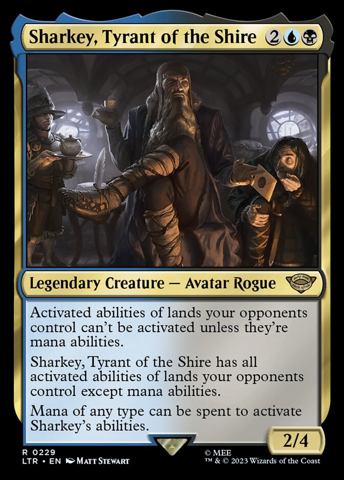 Sharkey, Tyrant of the Shire Foil