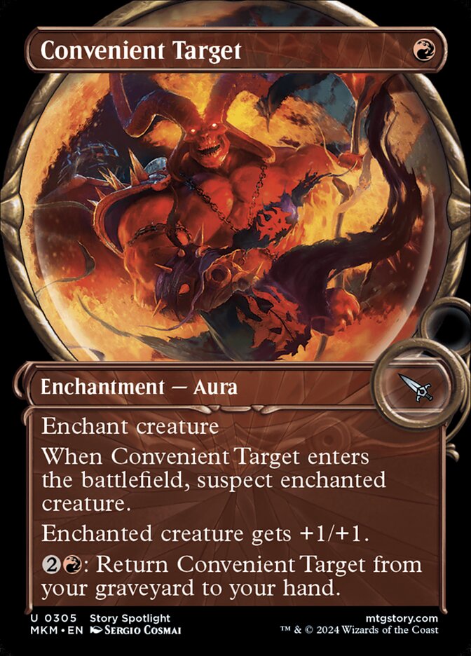 Convenient Target Showcase Foil