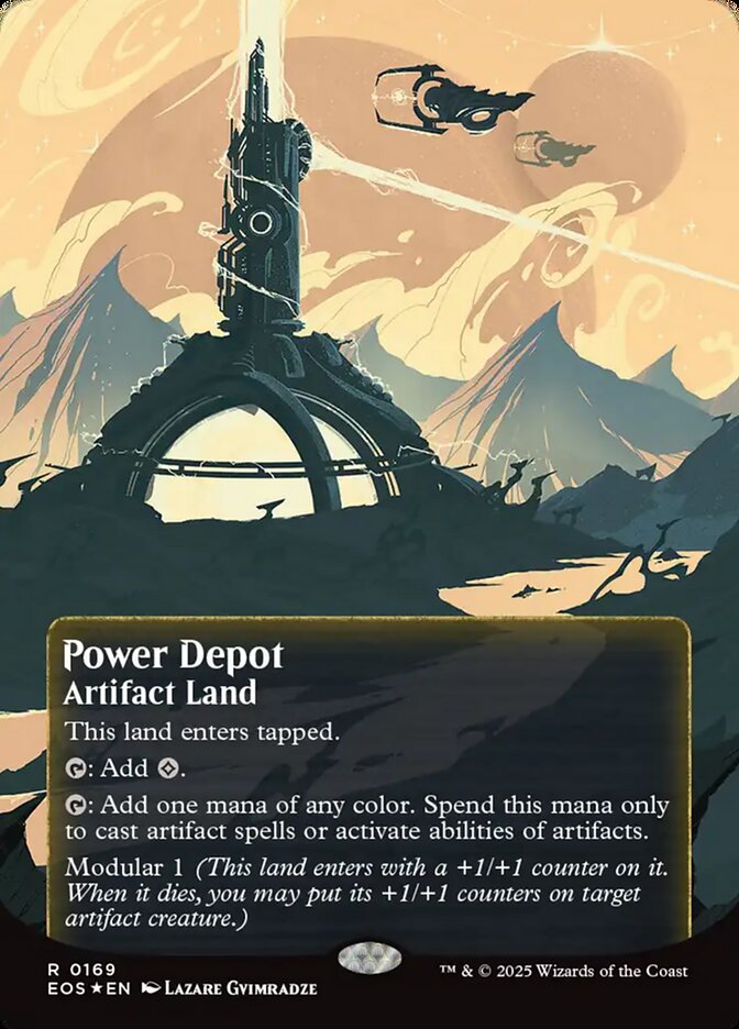 Power Depot Poster Stellar Sights Foil