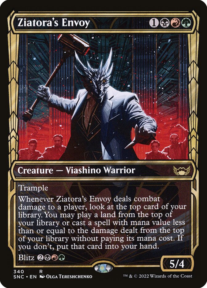 Ziatora's Envoy Showcase Foil