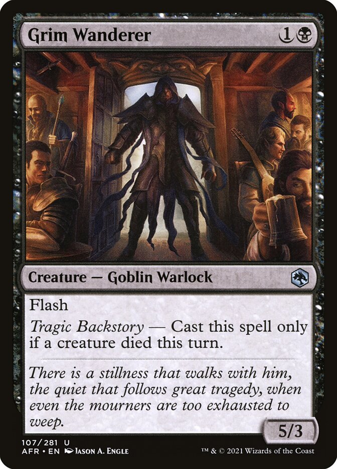 Grim Wanderer Foil