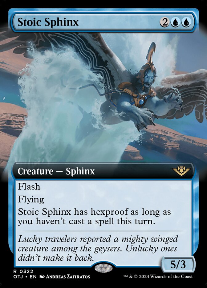 Stoic Sphinx Extended art