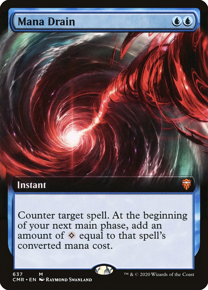Mana Drain Extended Art