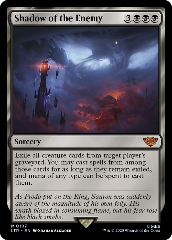 Shadow of the Enemy Foil