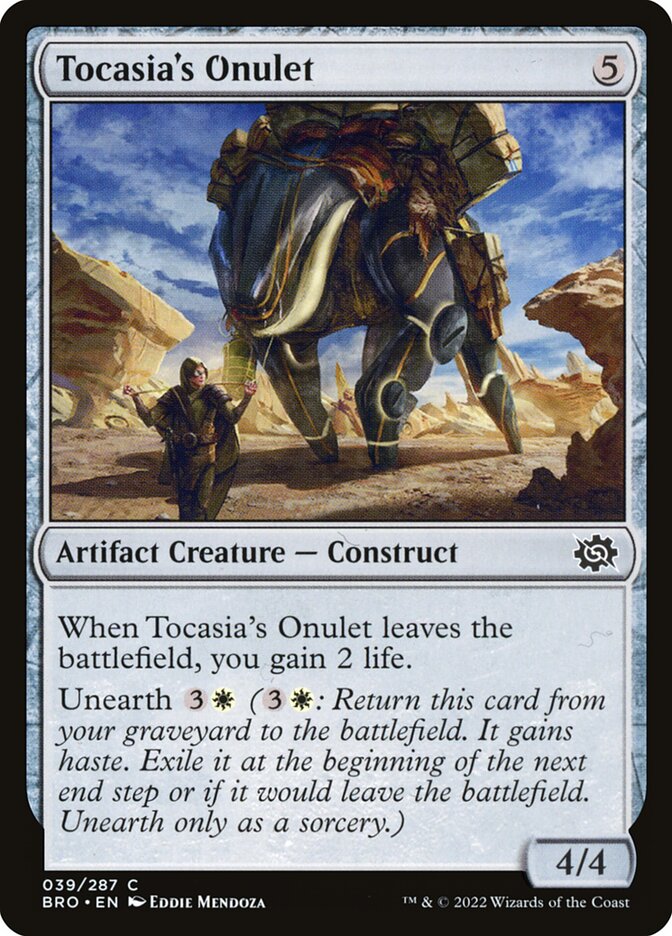 Tocasia's Onulet Foil