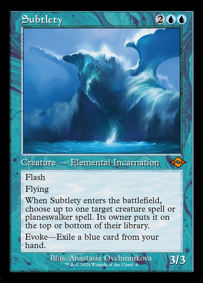 Subtlety Retroframe Foil
