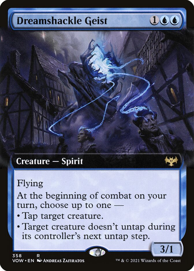 Dreamshackle Geist Extended Art Foil